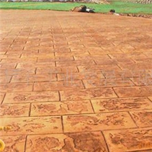 特价供应上海压花水泥地坪水泥压膜压花混凝土彩色地坪