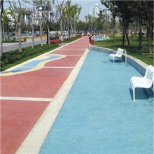 生态透水地坪--源自德国真石丽