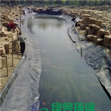 厂家生产景观河道专用防渗膜，人工湖专用HDPE防渗土工膜