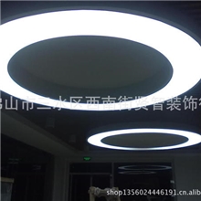 软膜天花透光膜吊顶室内广告灯箱灯柱背景墙装饰装修材料