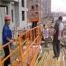 供应高空作业钢制喷塑电动吊篮