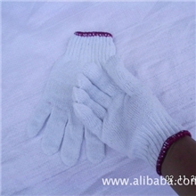 漂白棉纱手套批发防护手套批发劳保手套批发电脑600克