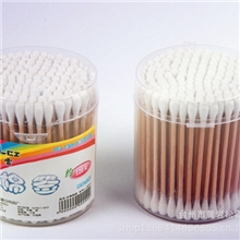 正雷-120支椭圆-木棒-美容化妆棉签