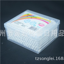 正雷-200支方盒-塑棒-美容化妆棉签