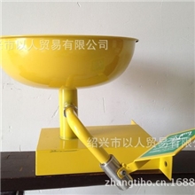 长期供应不锈钢、镀锌管材质挂壁式洗眼器