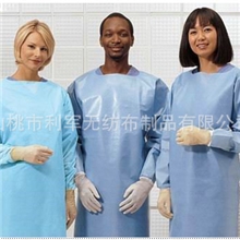 批发出售腹膜手术衣无纺布长袍隔离衣