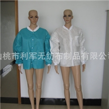 批发出售SMS短装实验服无纺布分体防护服