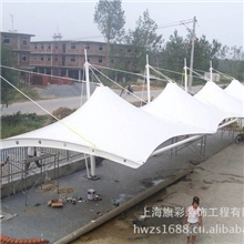别墅车棚、校区车棚、工厂车棚、小区车棚、膜结构停车棚