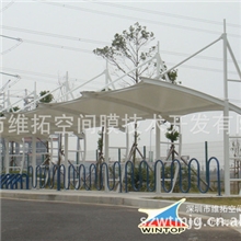 河北衡水、沧州、石家庄膜结构停车棚工程