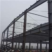 上海专供简易钢结构厂房孤形钢结构彩钢厂棚