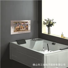 【佛山三俊厂家供应】智能防水品牌可壁挂厨房镜面液晶电视