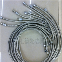 【汇德隆】供应防爆精品软管不锈钢淋浴管双扣管花洒软管
