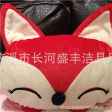 各各宝美人狐卡通双插手热水袋电热水袋暖手宝暖宝宝热水袋批发