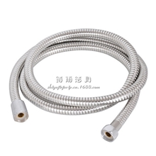 双扣1.5米淋浴不锈钢软管PVC花洒软管淋浴花洒连接管软管厂家