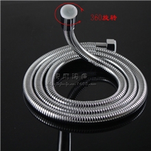 厂家推荐1.5米不锈钢软管360度旋转加密管花洒连接淋浴软管