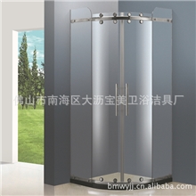 工厂直销超强全钢化安全玻璃淋浴房KDS：3337