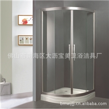 工厂直销二固二活简易淋浴房优惠幅度大，欢迎订购KDS:3321