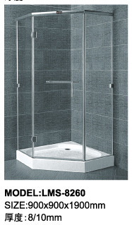 钢化玻璃淋浴房，简易淋浴房,推拉门淋浴房,十大品牌高性价比