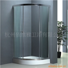 厂家直接批发布纹简易淋浴房（出口）