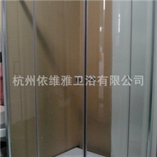 出口OEM扇形亮光简易豪华宾馆淋浴房