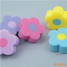 沐浴海绵，花型海绵