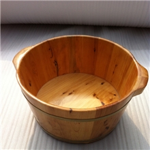 木桶单边木桶足浴盆洗脚盆天佑木桶香柏木