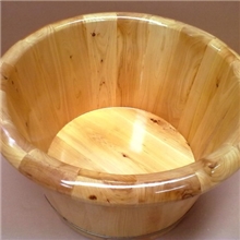 厂家直销香柏木小脚盆，方便适用，货真价实的香柏木