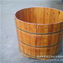 2013年最流行的圆形的白色香柏木全实木桑拿沐浴泡澡桶工艺品