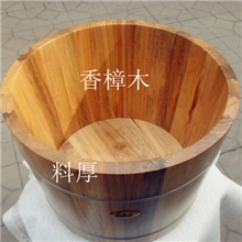 供应桃花心木，香樟木，柏木泡脚盆及浴桶
