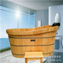 1米2橡木沐浴桶木桶泡澡卫浴美容院浴室大木桶上海厂家直销批发