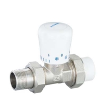 厂家供应优质水暖,SA-8006PPR直式手动温控制阀