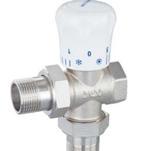 厂家供应优质水暖,SA-8008直式手动温控制阀来样加工