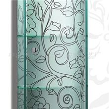 厂家生产浴室柜化妆镜置物架摆放美容用品玻璃置物柜一件起