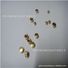 精密钟表配件厂供应3.5圆平头普通巴的手表按键watchbutton配件