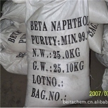 供应国产&beta;-萘酚(2-萘酚)