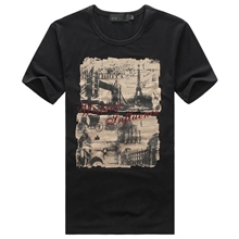 欧美风男士短袖ｔ恤2013新款夏装短袖T恤加肥加大体恤衫肥佬ｔ