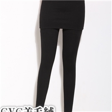 大码女装秋冬新款百搭CVC羊毛绒包臀打底裤0225厂家直销一件代发