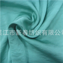 【厂家直销】缎面皱雪纺50D*50D仿真丝睡衣旗袍面料