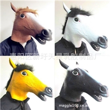 新款式超大日本马头面具,马头人头套,犬马君马面具,动物头套面具