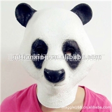 日本正品熊猫头包邮原装大熊猫面具熊猫头套超级可爱熊猫公仔