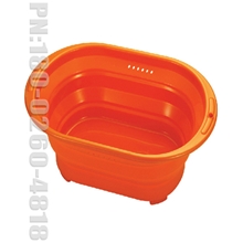 【家居生活硅胶制品】硅胶折叠盆︱硅胶菜篮︱硅胶折叠桶啤酒桶