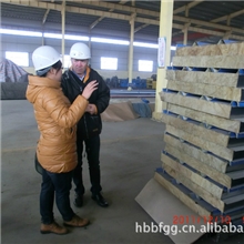 供应粘接牢固、优质价廉岩棉保温夹芯板彩钢复合板