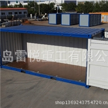 40GP全侧开门特种集装箱／集装箱房屋/青岛雷悦集装箱制造