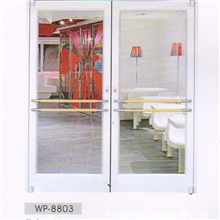 铝合金标准门肯德基门【180cm*220cm高]八折批发定做