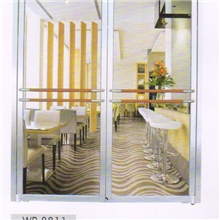 肯德基门厂家直销定做高档铝合金门铝合金装饰门可定制