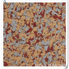 彩色染色颗粒表面的弹性抗震的健身房橡胶颗粒地板