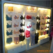 内衣展示架，女士内衣货架，内衣墙架