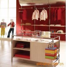 店铺不锈钢货架，正挂侧挂架服装货架,镜面不锈钢货架,旋转货架