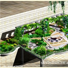 屋顶花园、空中花园、防腐木廊亭、花架景观小品、阳光房