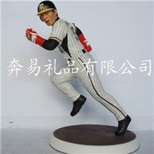 供应写实人物日本公仔棒球公仔